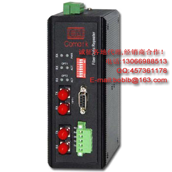 深圳讯记 RS232、485、422 串口数据光端机