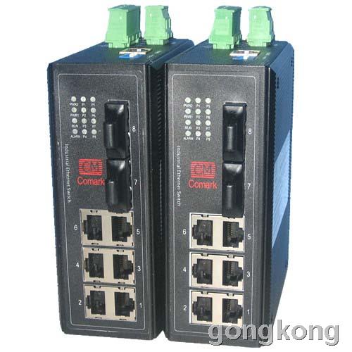 深圳讯记 CK-IF620八口10/100/1000M网管型工业以太网交换机