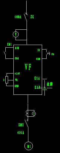 一般变频器接线原理图