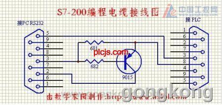 485 9针串口接线图