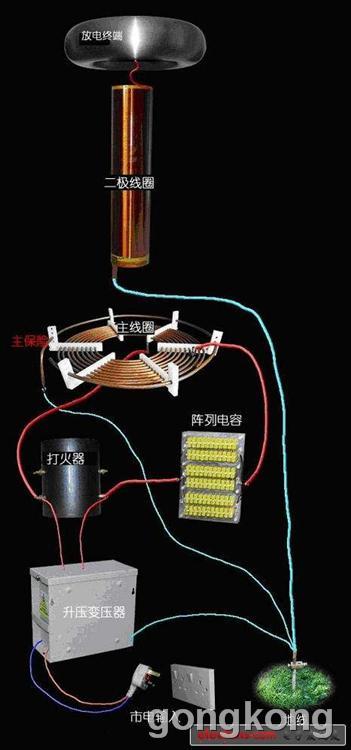 12v 特斯拉线圈电路图