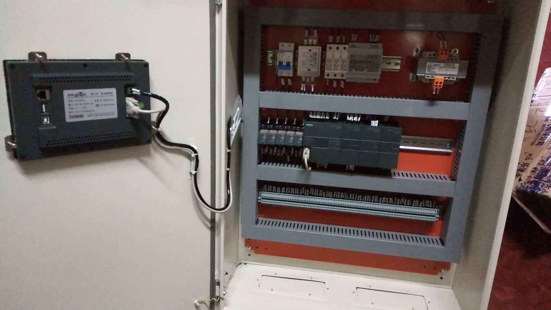 指导传感器阀门与plc控制柜接线