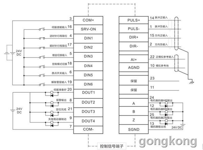 以下是5v差分,5v单极,24v单极电路: 内650